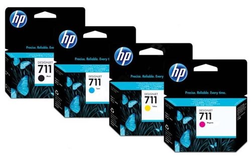 Inkt set HP Designjet T520 en T120